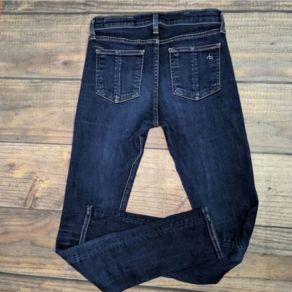 Rag and Bone High Rise Skinny Jean Heritage wash - Picture 2 of 4